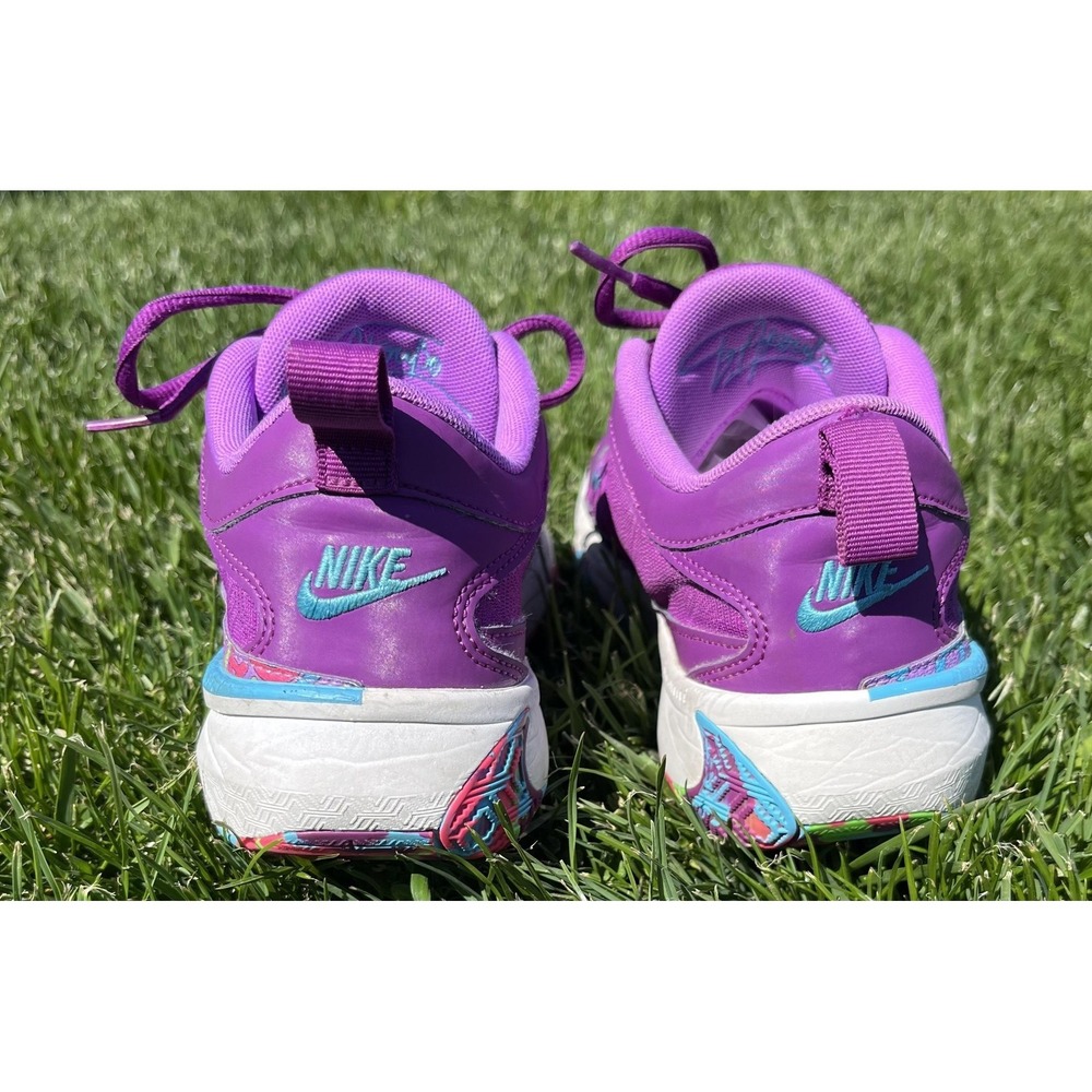 Nike Giannis Shoes Youth Size 5Y Purple Multi Basketball DZ4486-500 Sneakers - Picture 6 of 10